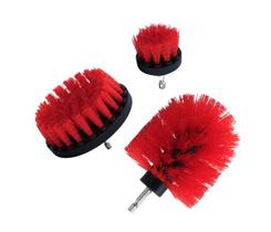 Kit 3 escovas medias de limpeza para furadeiraparafusadeira