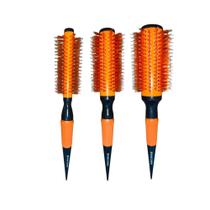 Kit 3 Escovas Promocional Profissional Laranja Marco Boni Kit 3 Escovas Promocional Profissional Laranja Marco Boni