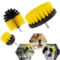 Kit 3 Escovas Rotativas Para Limpeza Furadeira/parafusadeira - UP TOOLS
