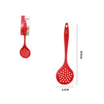 Kit 3 Escumadeira de Silicone - Vermelha Kit 3 Escumadeira de Silicone - Vermelha