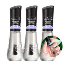 Kit 3 Esmalte Base Fortalecedora 31 Primer Extra Brilho Vult 8ml