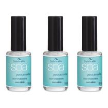 Kit 3 Esmalte Base Fortelece Unha com Calcio Evita Quebrar Kit 3 Esmalte Base Fortelece Unha com Calcio Evita Quebrar