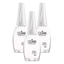 Kit 3 Esmalte Colorama Cor Batida de Coco com 8ml