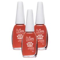 Kit 3 Esmalte Colorama Solte Suas Cores Cachoeira na Chapada 8ml Kit 3 Esmalte Colorama Solte Suas Cores Cachoeira na Chapada 8ml