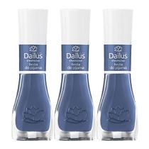Kit 3 Esmalte Dailus Color Cor Festa do Pijama com 8ml