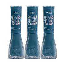 Kit 3 Esmalte Dailus Good Vibezinha Dorme Que Passa 8ml