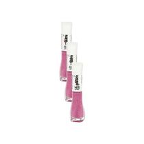 Kit 3 Esmalte Hits Glitter 5Free Cor Diamante Sakura 8ml Kit 3 Esmalte Hits Glitter 5Free Cor Diamante Sakura 8ml