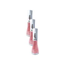 Kit 3 Esmalte Hits Glitter Cor Moscou 8ml Kit 3 Esmalte Hits Glitter Cor Moscou 8ml