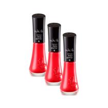Kit 3 Esmalte Vult 5Free Beijo Quente com 8ml