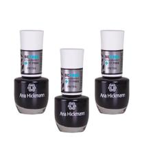 Kit 3 Esmaltes Ana Hickmann Preto Be Free Pietra Hipoalergênico Kit 3 Esmaltes Ana Hickmann Preto Be Free Pietra Hipoalergênico