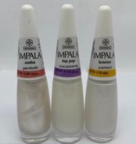 Kit 3 Esmaltes Impala Francesinha Kit 3 Esmaltes Impala Francesinha