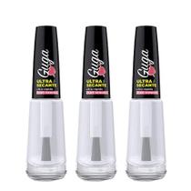 Kit 3 Esmaltes Ultra Secagem Guga Seca Rápido Óleo Mineral 8ml