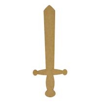 Kit 3 Espada para Lembrancinha ou Decoração 50cm Mdf Madeira