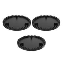 Kit 3 Espalha Chama Fogão Industrial Queimador Simples 11cm Ferro Fundido Libaneza