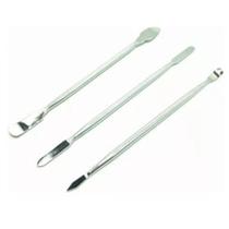 Kit 3 Espátula Metal Manutenção Reparo Celular Fone Notebook Kit 3 Espátula Metal Manutenção Reparo Celular Fone Notebook