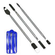 Kit 3 Espátulas em Aço p/ Manutenção Smartphone Celulares Tablets Notebook Eletrônica em Geral Kit 3 Espátulas em Aço p/ Manutenção Smartphone Celulares Tablets Notebook Eletrônica em Geral