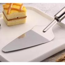 Kit 3 Espátulas para bolo torta serrilhado Colher pá inox Kit 3 Espátulas para bolo torta serrilhado Colher pá inox