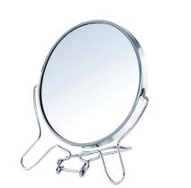 Kit 3 Espelho De Mesa Redondo Dupla Face Com Aumento 5 Polegadas