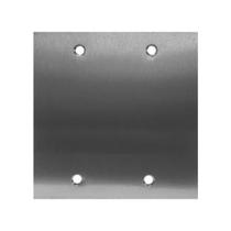 Kit 3 Espelho Placa Cega De Piso 4x4 Aço Inox Stamplac