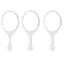 Kit 3 Espelhos de Mão Princesas Vintage para Maquiagem Kit 3 Espelhos de Mão Princesas Vintage para Maquiagem
