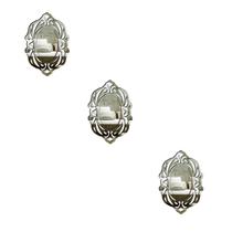 Kit 3 Espelhos Decorativos Venezianos Pegui 32X22 3875 Kit 3 Espelhos Decorativos Venezianos Pegui 32X22 3875