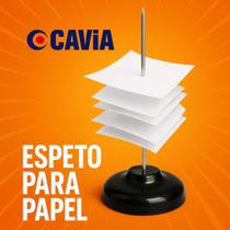 Kit 3 Espeto Para Papel De Base Plástica Preta Kit 3 Espeto Para Papel De Base Plástica Preta