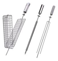 Kit 3 Espetos Para Churrasqueira Gira Grill infinity grill Kit 3 Espetos Para Churrasqueira Gira Grill infinity grill