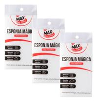 Kit 3 Esponja Magica Limpa Parede Tira E Remove Manchas - Clink Max Clean