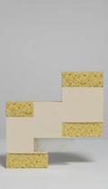 Kit 3 Esponjas Biodegradáveis Fibra Coco Kit 3 Esponjas Biodegradáveis Fibra Coco