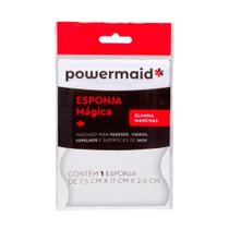 Kit 3 Esponjas Mágicas Melamina Bucha De Limpeza Pesada Envio Imediato - Powermaid