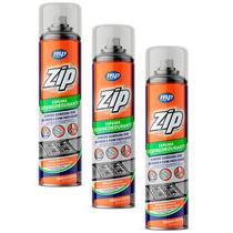 Kit 3 Espuma Desengordurante Zip Clean 300Ml - My Place
