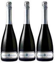 Kit 3 Espumante Italiano Massimo Visconti Brut 750Ml