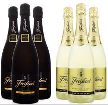 Kit 3 Espumantes Cordon Negro + 3 Espumantes Carta Nevadas 750ml Kit 3 Espumantes Cordon Negro + 3 Espumantes Carta Nevadas 750ml