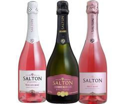 Kit 3 Espumantes Rosé Salton 750ml cada