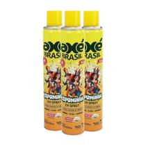 Kit 3 Espumas De Carnaval Espuminha Festas Neve Artificial Grande 500Ml