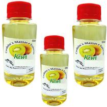 Kit 3 Essência Atrativo de Pesca sabor Kiwi Iscas e Massas