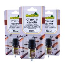 Kit 3 Essência p/ Difusor Elétrico Lavanda Mogilândi 10ml