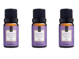 Kit 3 Essências Alfazema Provençal - 10Ml Via Aroma