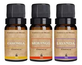 Kit 3 Essências Aromatizador / Difusor para Ambientes