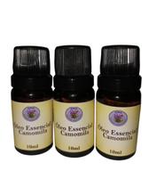 Kit 3 Essências concentrada de Camomila 10ML Relaxante e Calmante - Kimju Kit 3 Essências concentrada de Camomila 10ML Relaxante e Calmante - Kimju