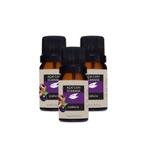 Kit 3 Essências Oleosas Cheiro para Ambiente