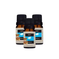 Kit 3 Essências Oleosas Cheiro para Ambiente