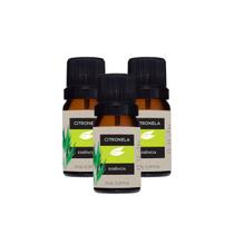 Kit 3 Essências Oleosas Cheiro para Ambiente