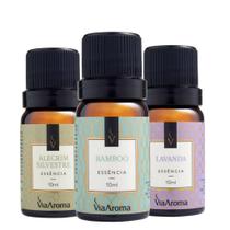 Kit 3 Essências Para Aromatizador Elétrico Via Aroma