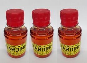 Kit 3 Essencias Pesca Sardinha 100ml cada Total 300 ml Boa Kit 3 Essencias Pesca Sardinha 100ml cada Total 300 ml Boa