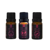 Kit 3 Essencias Via Aroma - Linha Mundo Top 3