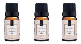 Kit 3 Essencias Via Aroma Para Aromatizador Elétrico 10 ml - Gardenia - Salas Quartos