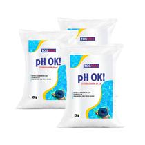 Kit 3 Estabilizador Ph Tog Max Elevador De Alcalinidade Piscinas 2kg Ph Estável Certo Kit 3 Estabilizador Ph Tog Max Elevador De Alcalinidade Piscinas 2kg Ph Estável Certo