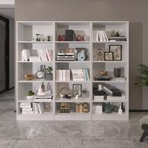 Kit 3 Estantes Multiuso com 15 Prateleiras com Amplo Espaço Espresso Móveis Branco