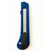 KIT 3 Estiletes 15cm Sortido Lâmina 18mm Plástico e Metal Corte Preciso Abrir Pacotes Cartas Embalag